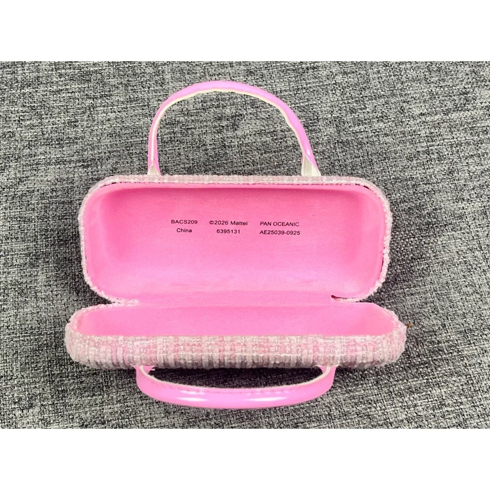 Barbie pink tweed